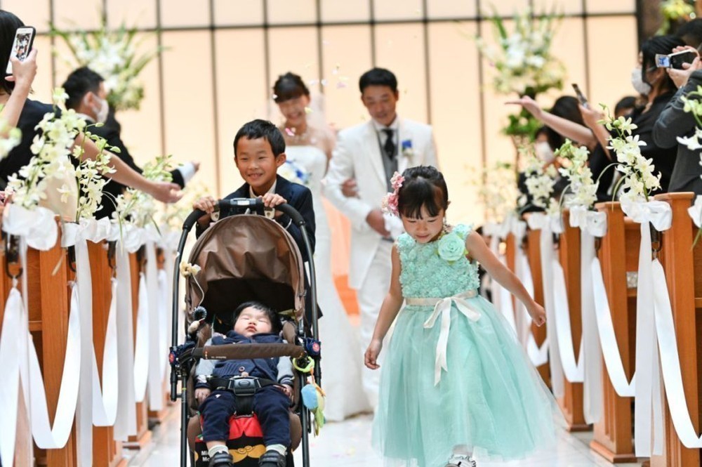 家族の絆が深まった結婚式
パパママウエディング