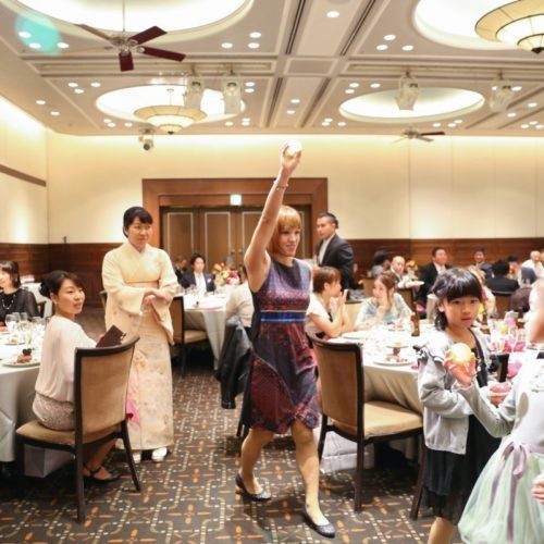 festivalスタート!!お2人の人柄らしく、ワイワイと盛り上がる結婚式!