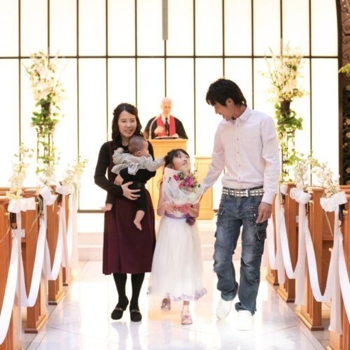 思い出のチャペルで 結婚10周年『バウリニューアルセレモニー』