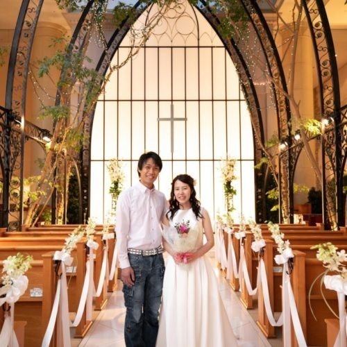 思い出のチャペルで 結婚10周年『バウリニューアルセレモニー』