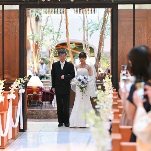 家族の絆が深まった結婚式
パパママウエディング