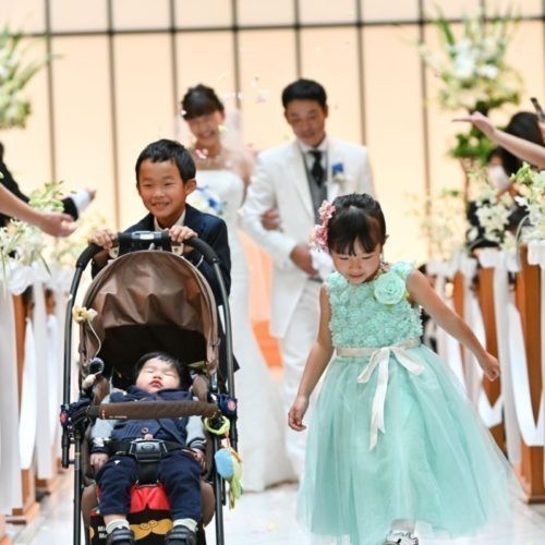 家族の絆が深まった結婚式
パパママウエディング