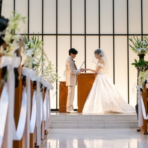 祝福と愛情の詰まった結婚式