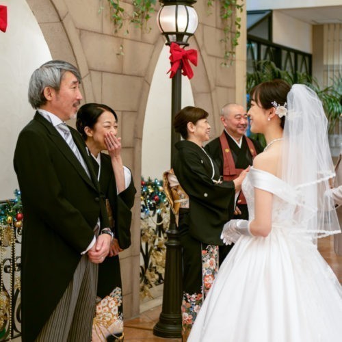 祝福と愛情の詰まった結婚式